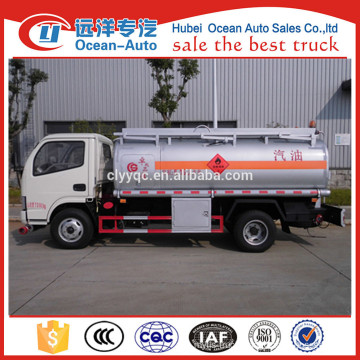 Lowest price Dongfeng 5000 liter fuel tanker truck capacity